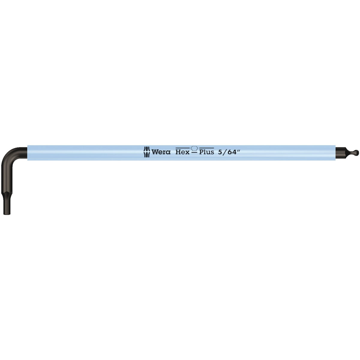 Wera hex key multicolor ice blue - US sizes 5/64"