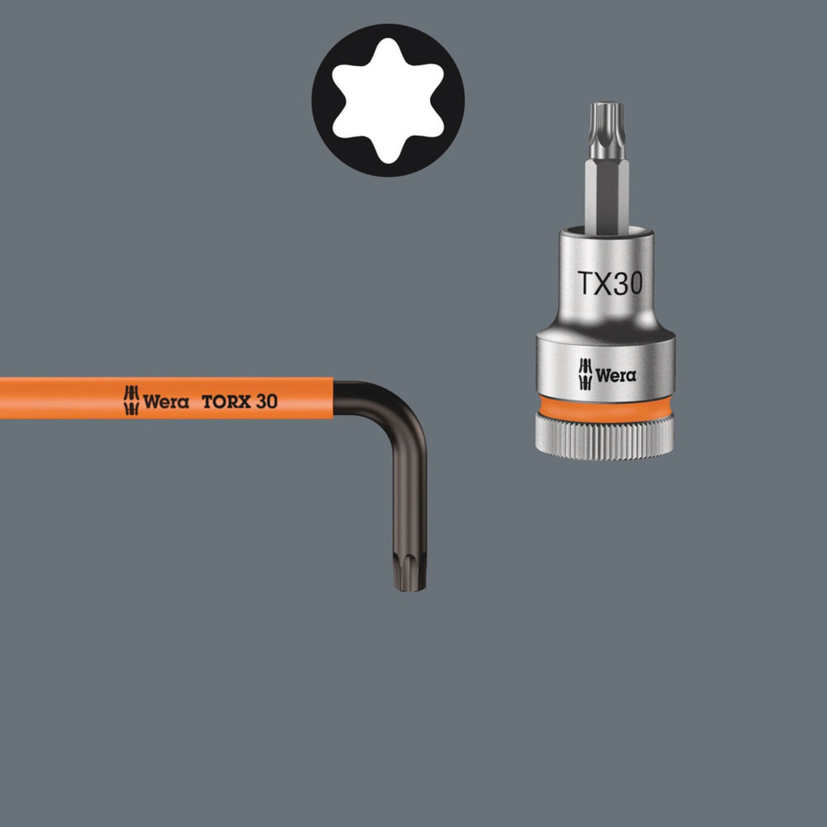 Wera Torx® key multicolor red - TX40