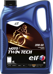 Elf Moto 4 Twin Tech 20w-60 4L Engine Oil