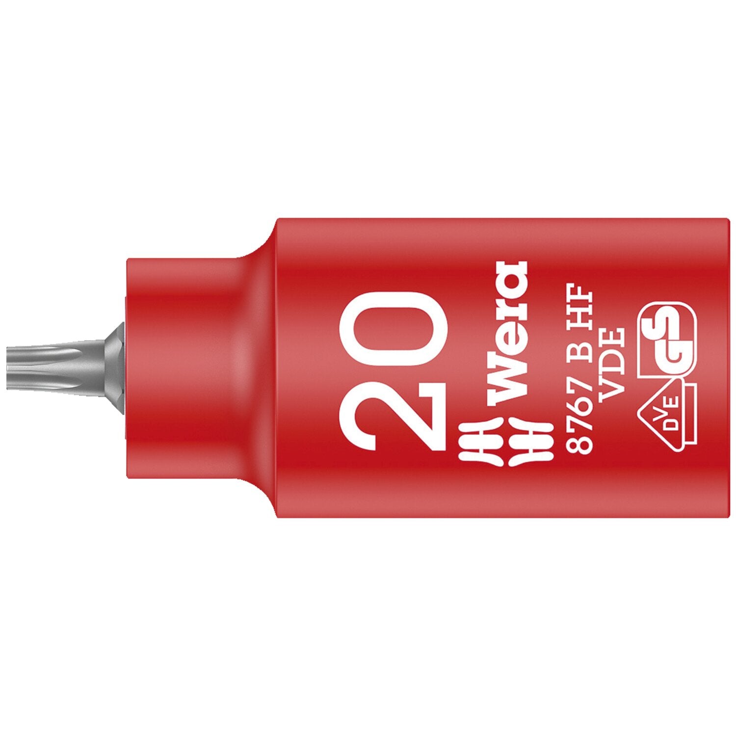 Wera HF Torx bit socket insulated size TX20