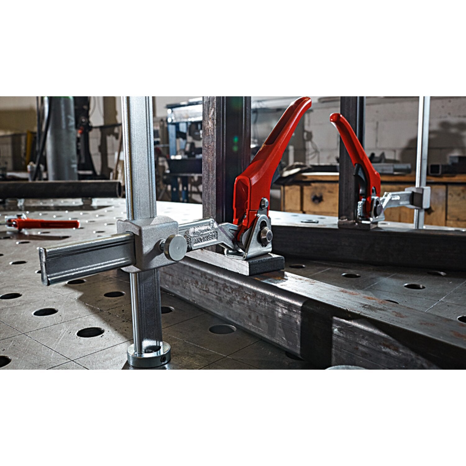 Bessey clamping element for welding tables TWV