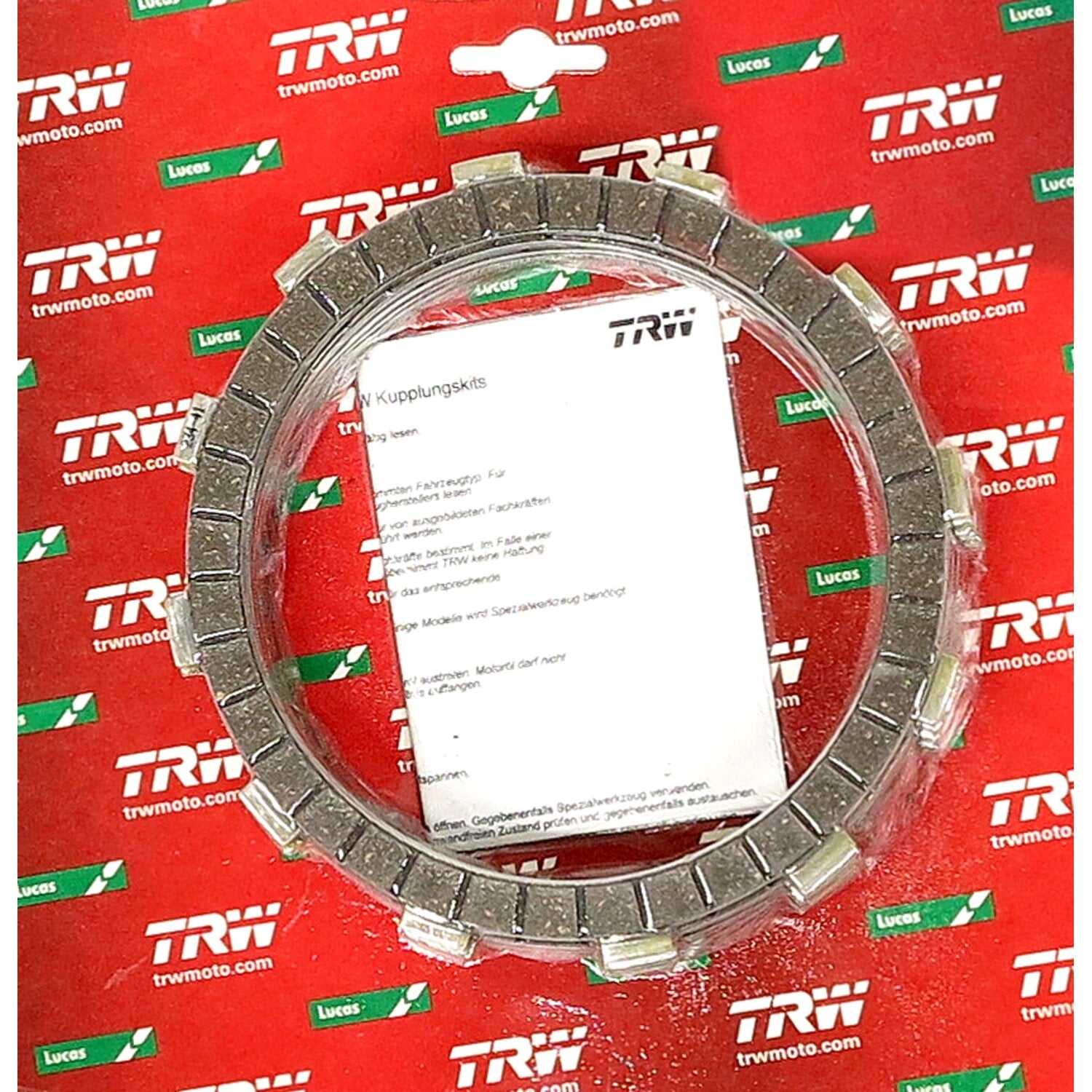 TRW clutch plate kit frictions discs