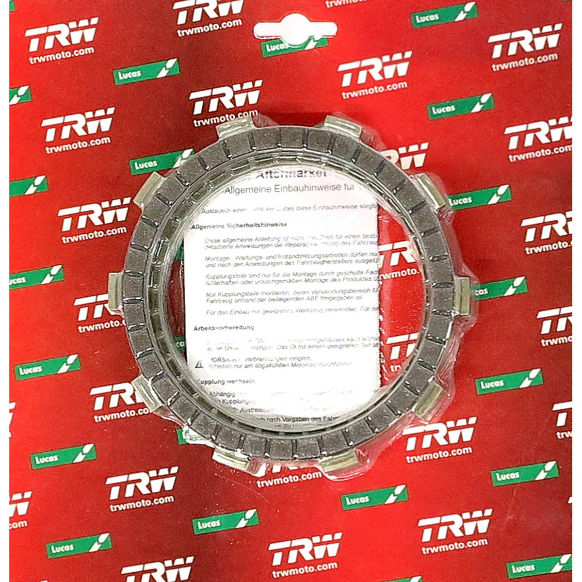 TRW clutch plate kit frictions discs