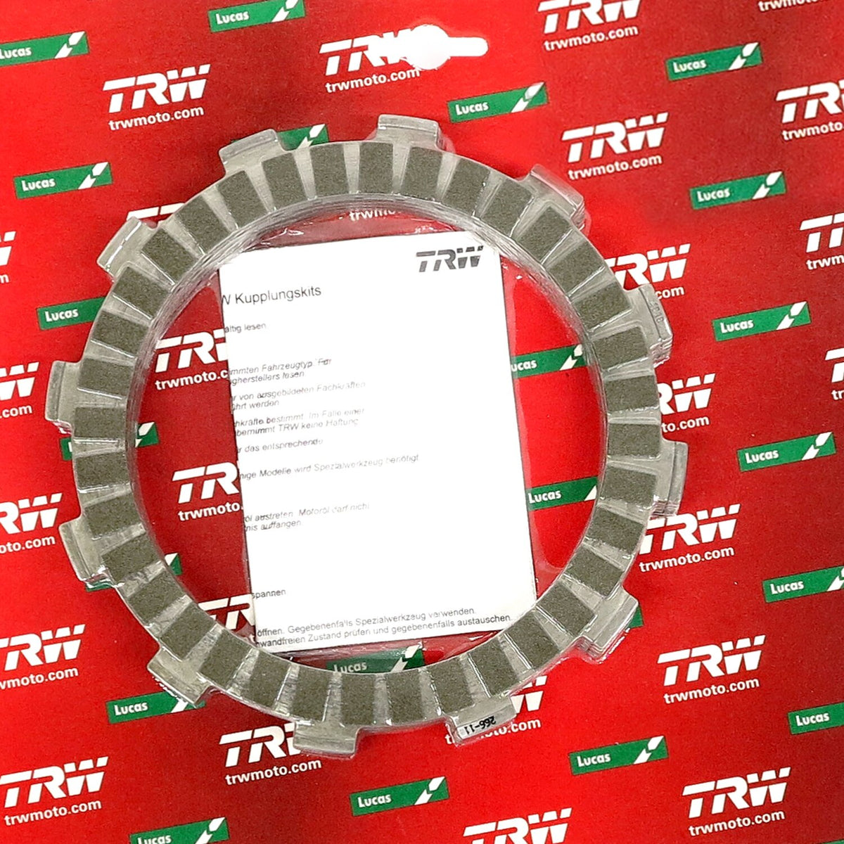 TRW clutch plate kit frictions discs