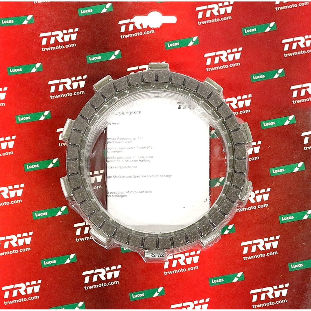 TRW clutch plate kit frictions discs
