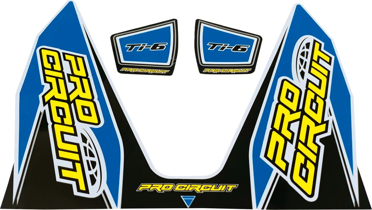 Pro Circuit Ti-6 Exhaust Decals