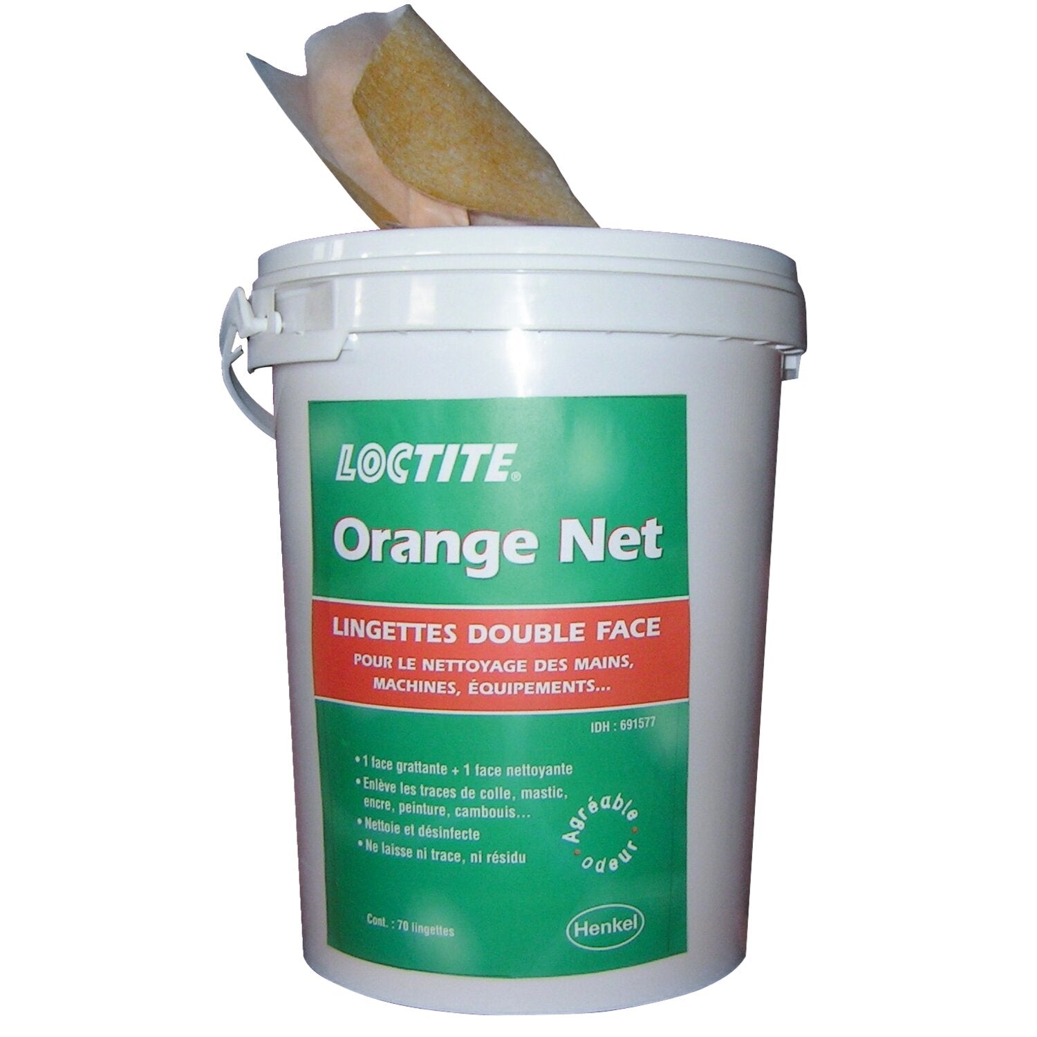 Loctite 7852 handcleaner wipes