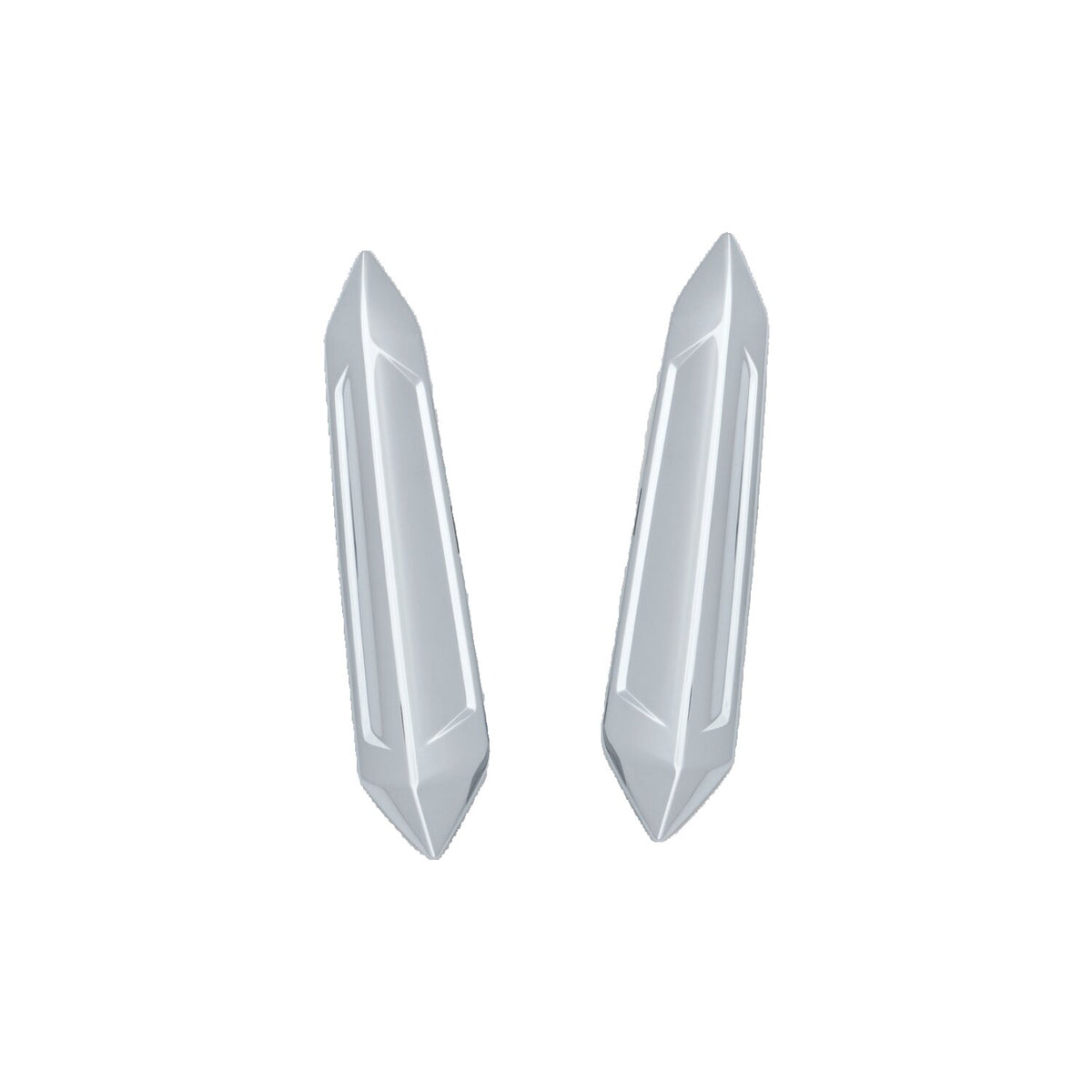 Kuryakyn Omni windshield accents chrome