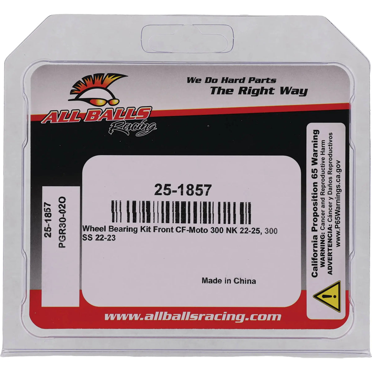 All Balls Racing Wheel Bearing Kit for CF Moto