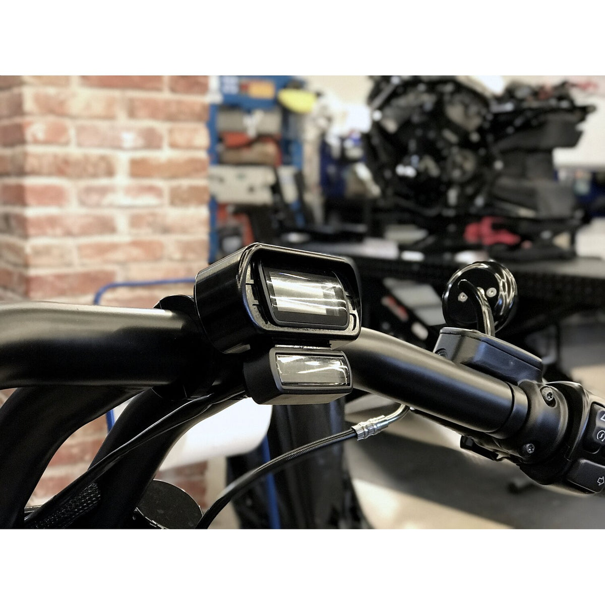 Killer Custom speedometer relocation housing - Black
