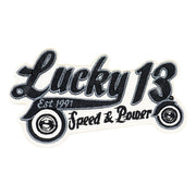 Lucky 13 Lucky Speed patch black