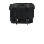 Longride click-on Classic saddlebag waxed cotton - Black