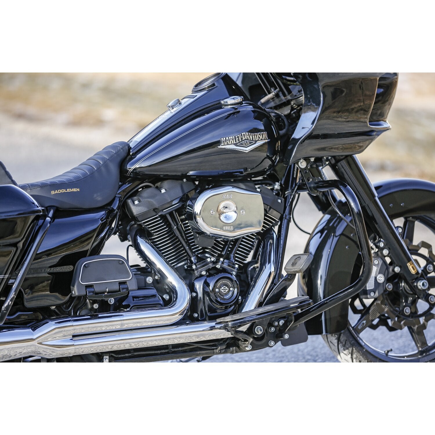 S&S Stealth Tribute air cleaner kit - Chrome