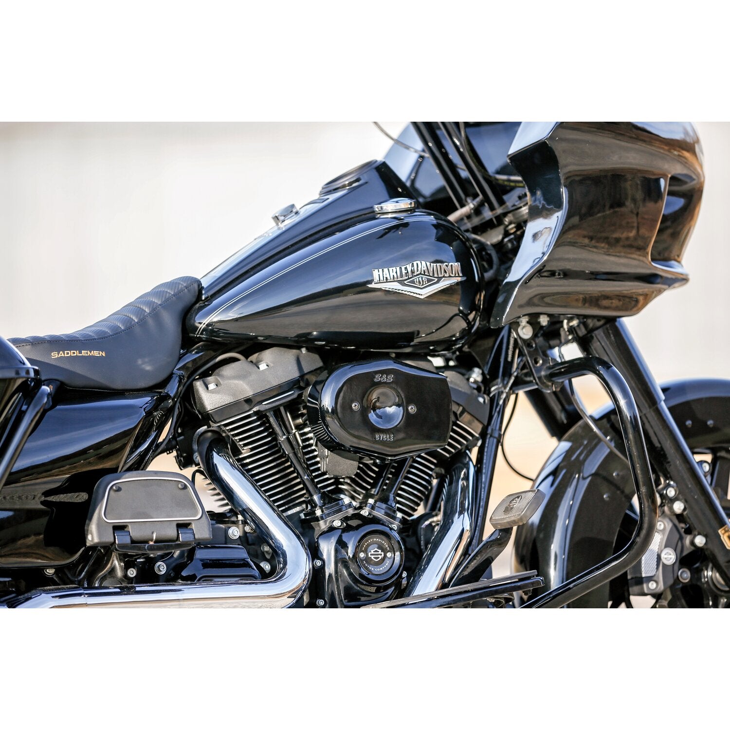 S&S Stealth Tribute air cleaner kit - Black