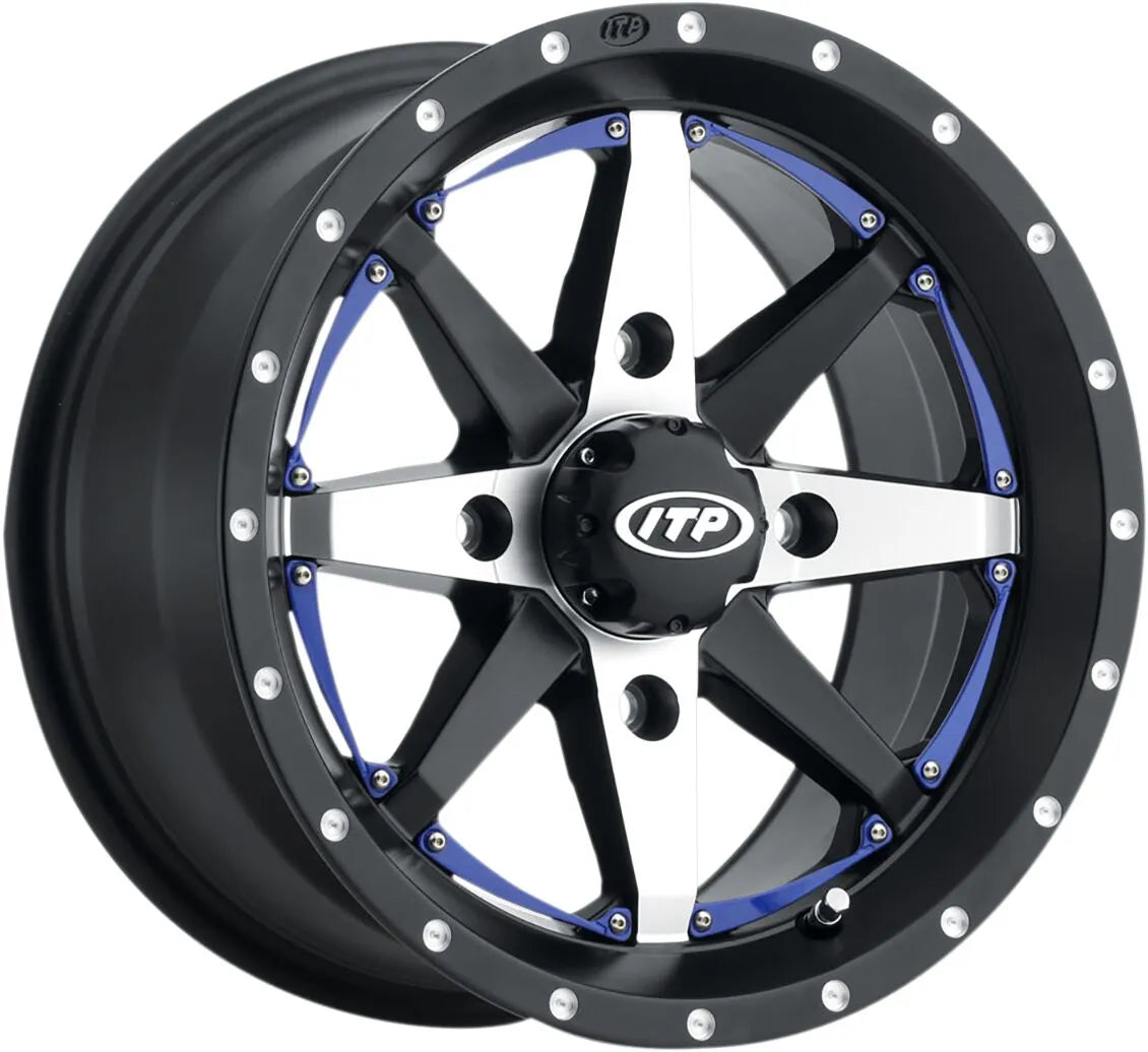 Itp Cyclone Wheel - Black Machined 15 Inch