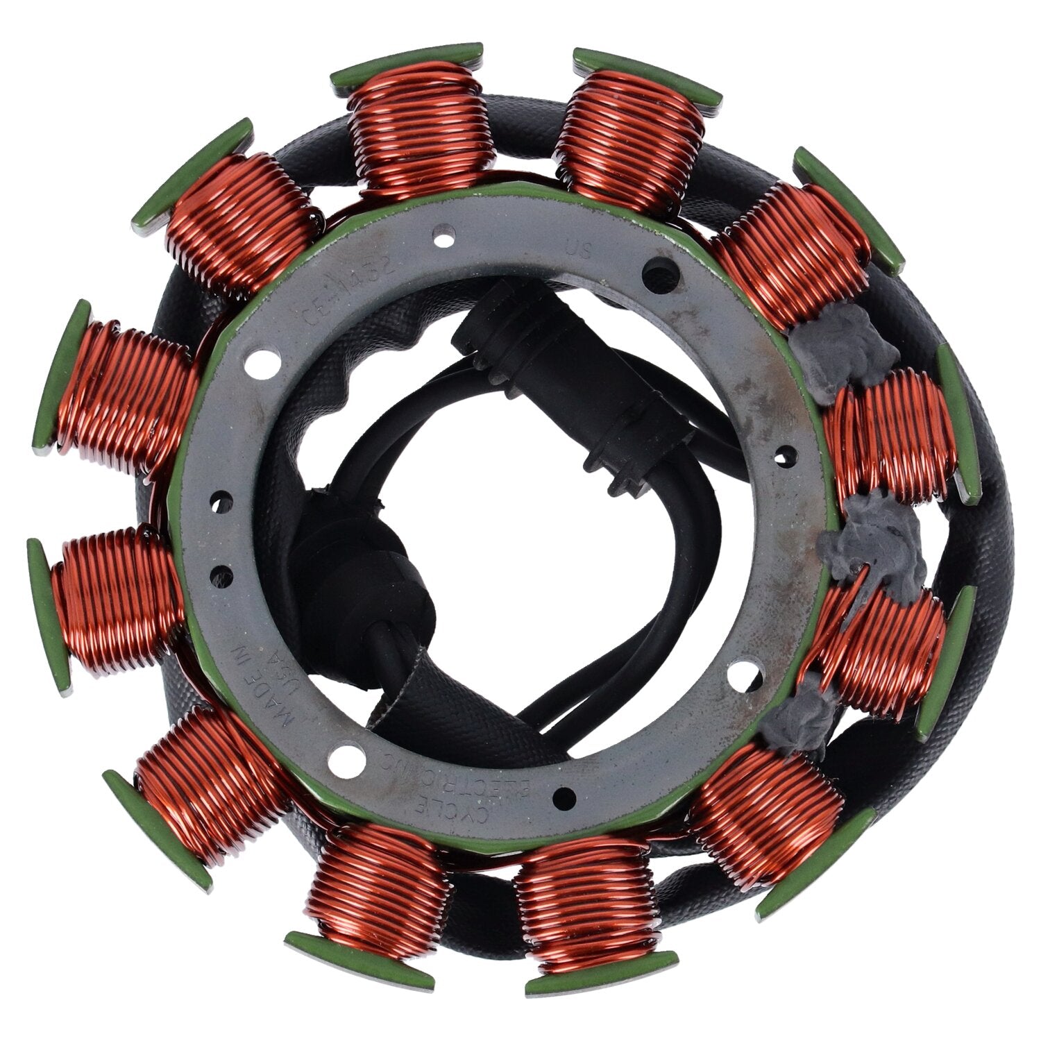 Cycle Electric Alternator stator unmolded