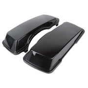 MCS Saddlebag lid set - Black