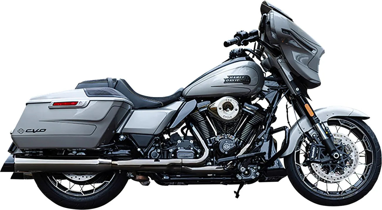S&S Cycle Mk45 Performance Slip-on Lyddæmpere - Lava Chrome