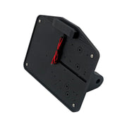 CPV Dyna shock mount license plate bracket kit EU - Black
