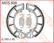 Trw Bremseklodser - Organisk Base - 160mm Diameter - Bag