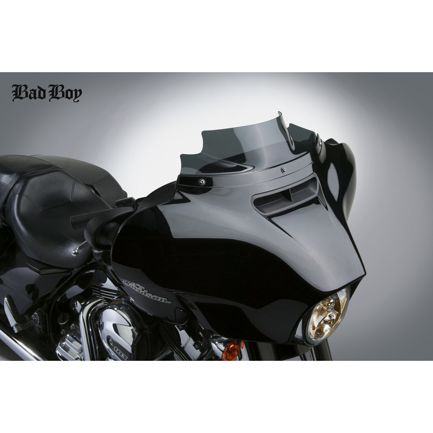 National Cycle Bad Boy™ 4" windscreen - Dark tint
