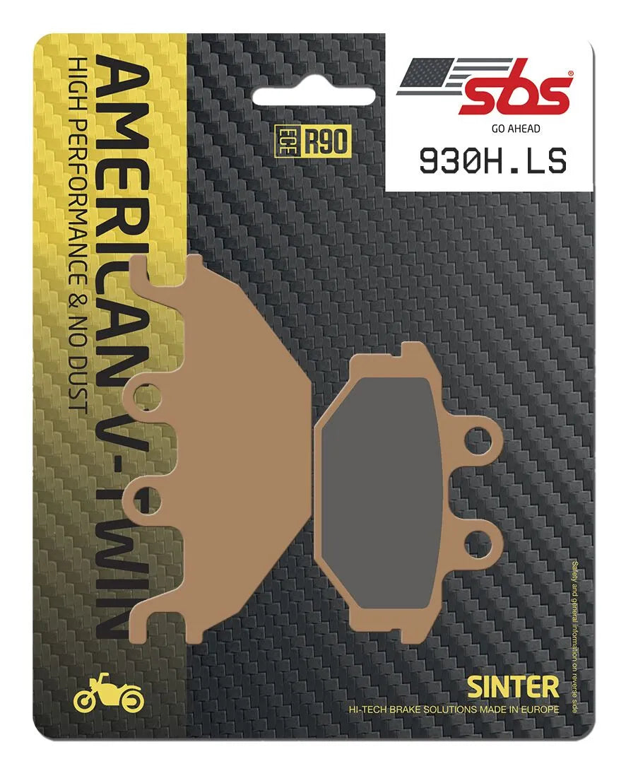 Sbs Sintrede Metal Bremseklodser Til Indian/victory Motorcykler - Bag