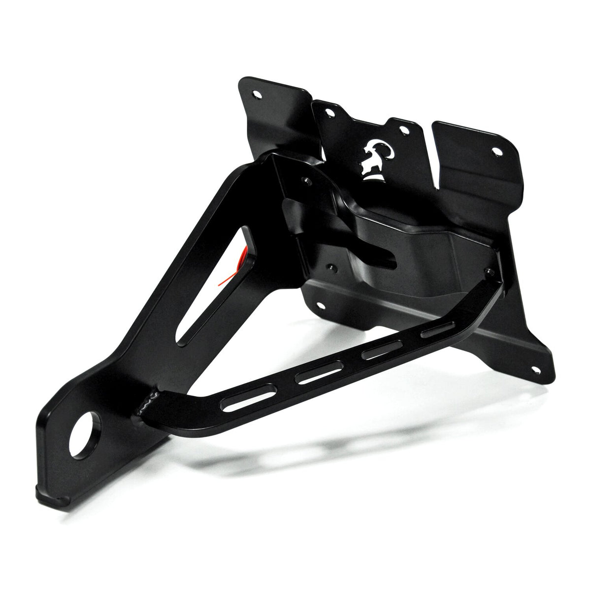 Zieger side mount license plate bracket kit - Black