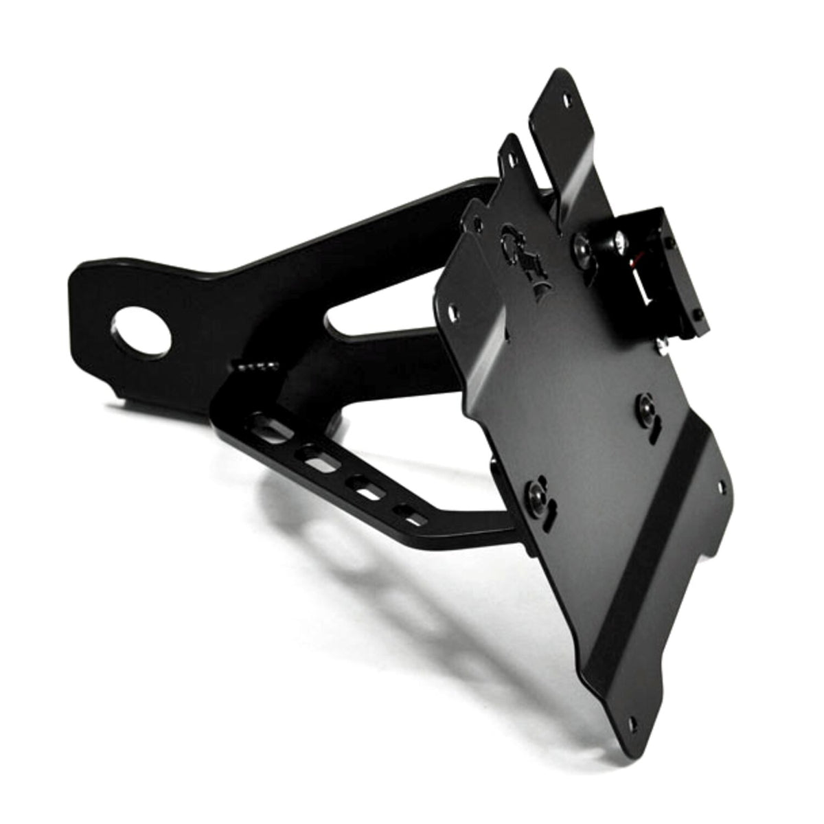 Zieger side mount license plate bracket kit - Black