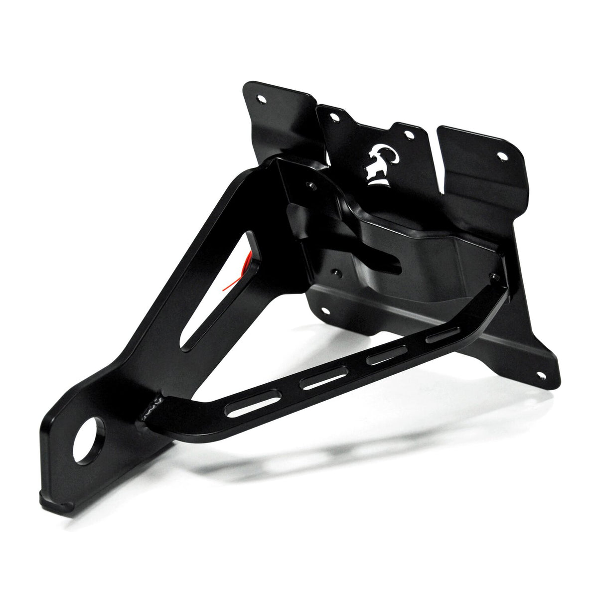 Zieger side mount license plate bracket kit - Black