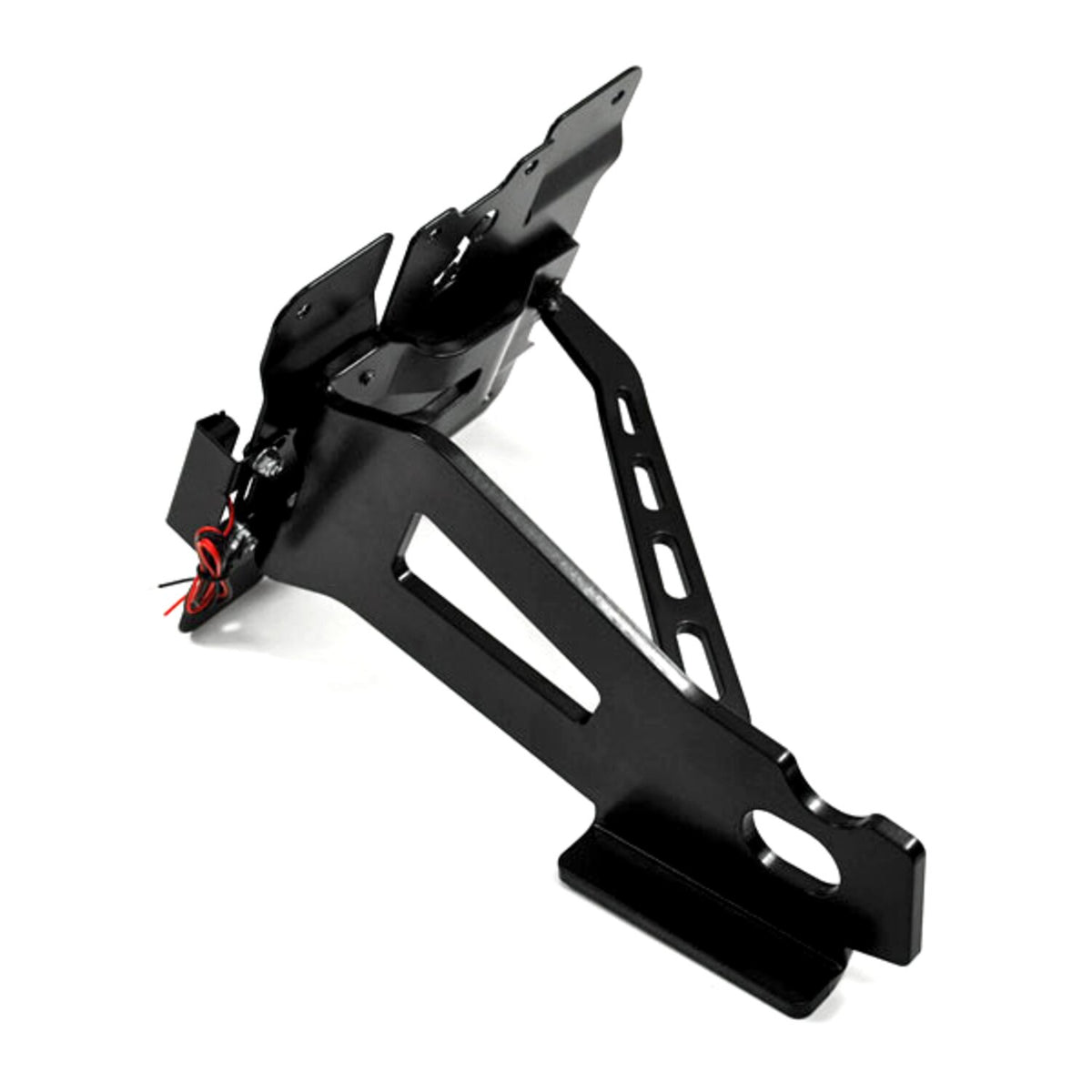 Zieger side mount license plate bracket kit - Black