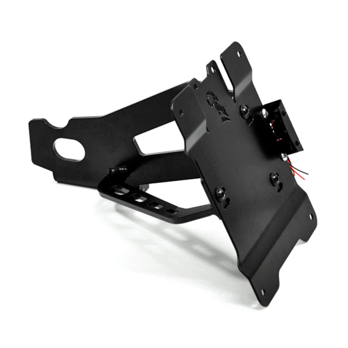 Zieger side mount license plate bracket kit - Black