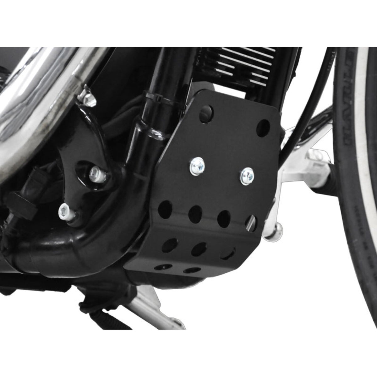 Zieger XL Sportster engine protector - Black