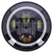 MCS Bright 7" LED headlamp - Black