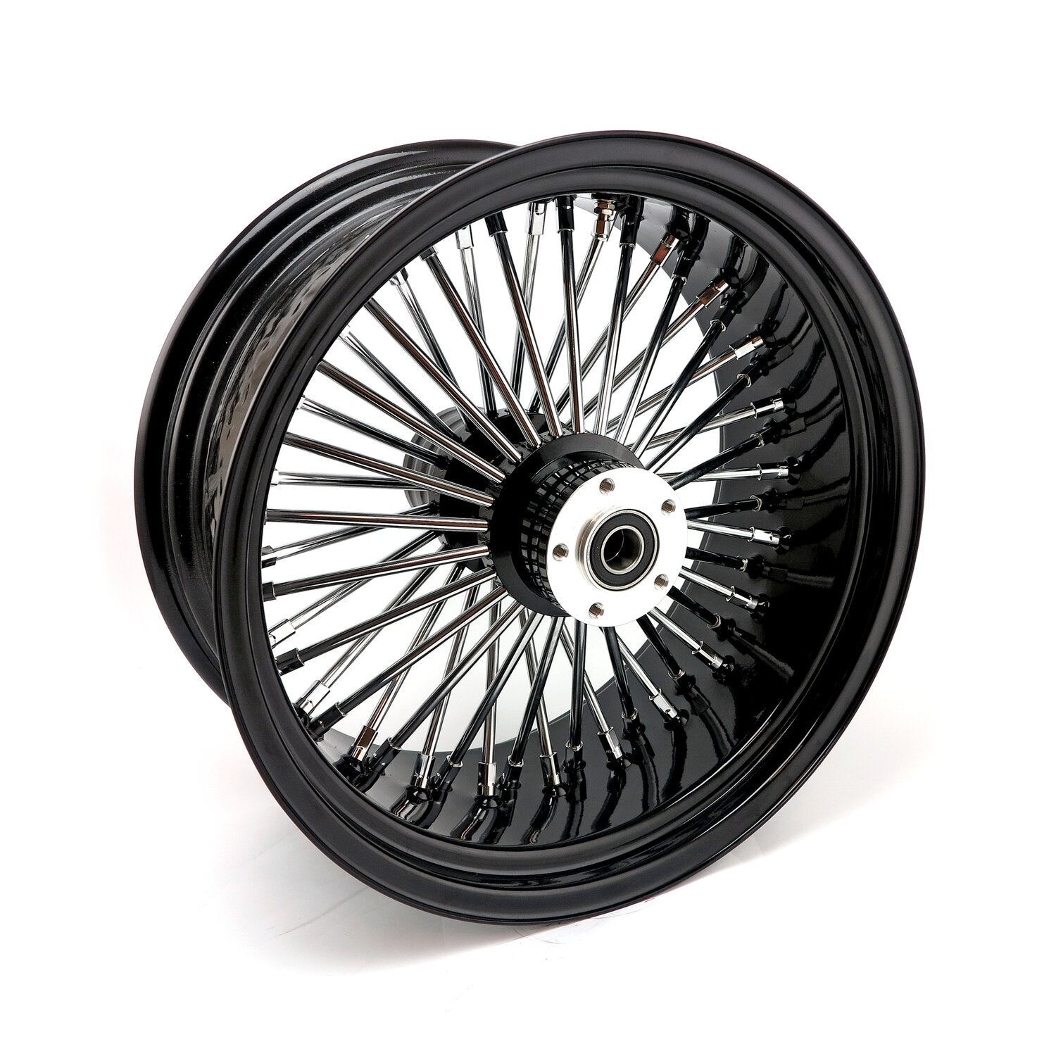 MCS radial 48 fat spoke rear wheel 8.50 x 18 black