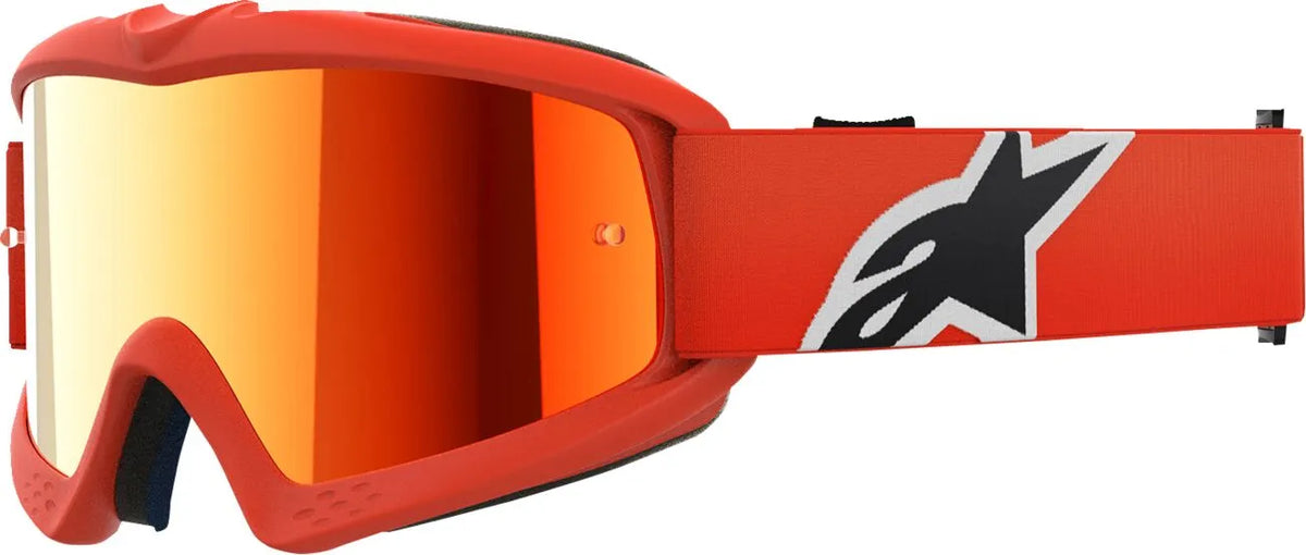 Alpinestars Vision Corp Youth Goggle Orange Mirror-Red