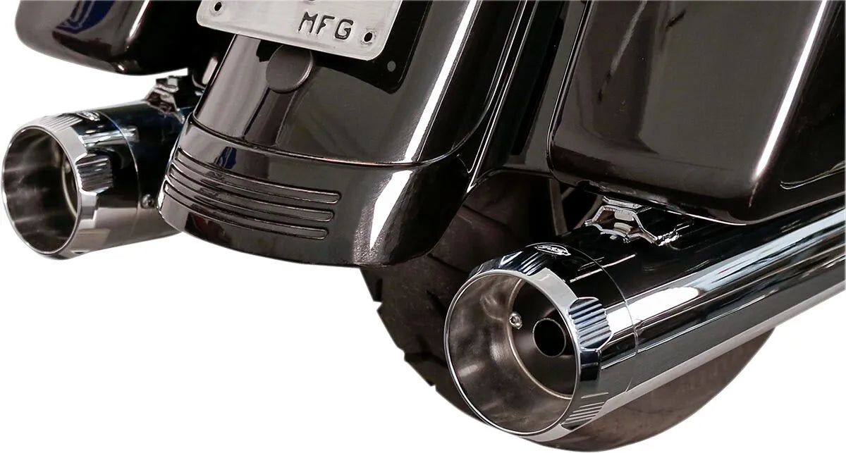 S&S Cycle Mk45 Slip-on Lyddæmpere med Thruster Endestykker - ECE Godkendt til Vej