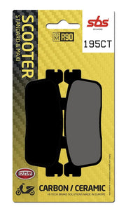 Sbs Ct Scooter Carbon Tech Organic Bremseklodser - Bag
