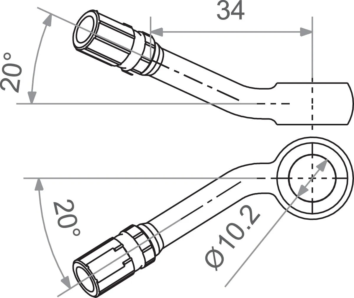 Trw Varioflex Banjo Fitting