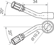 Trw Varioflex Banjo Fitting