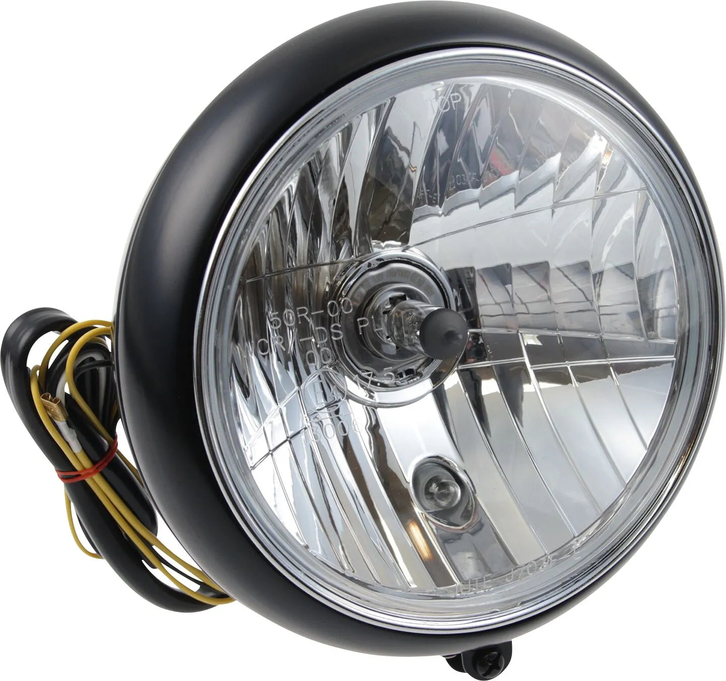 Cult Werk Headlight - Harley Davidson - Black