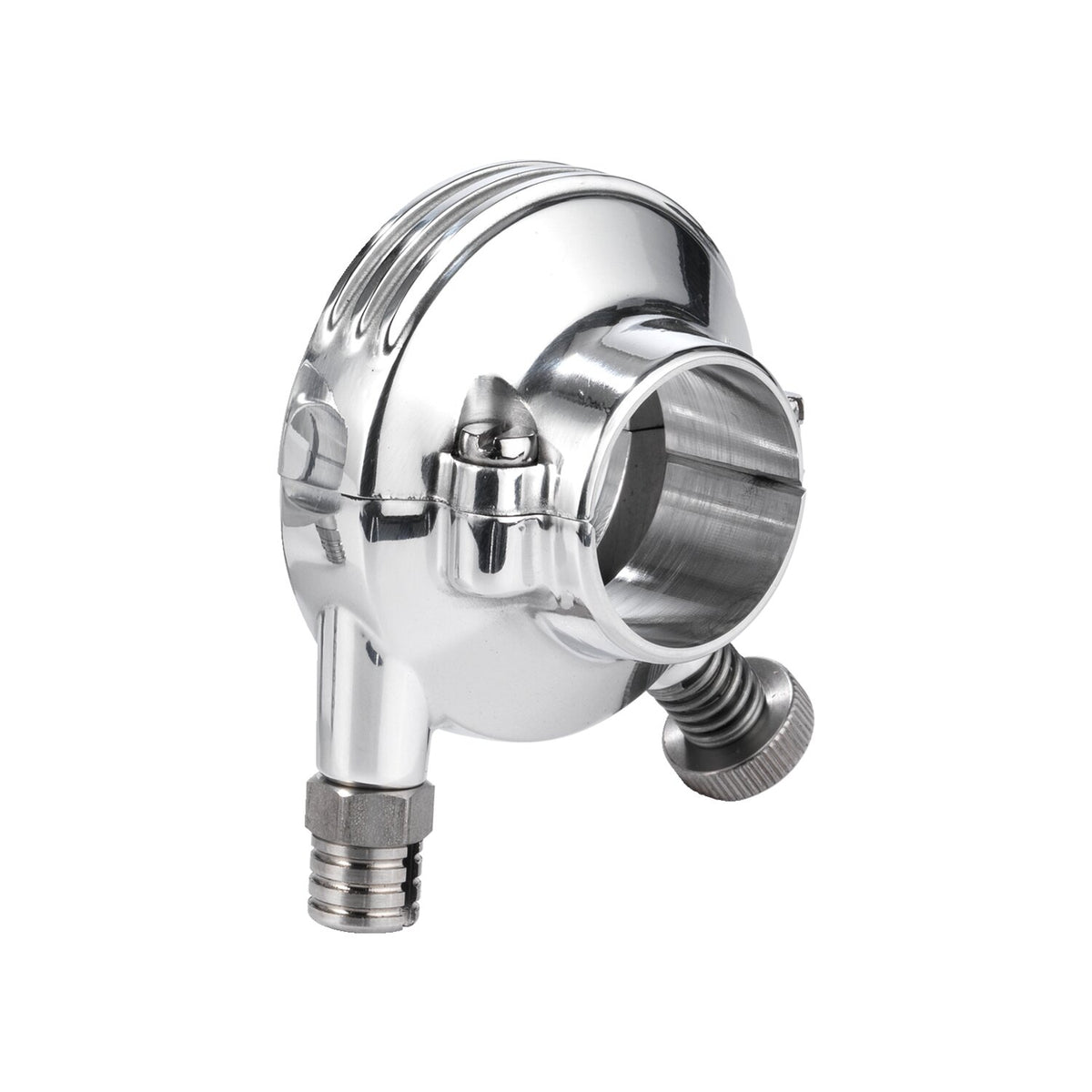 Kustom Tech K-Tech 1" Deluxe throttle housing - Polished aluminum