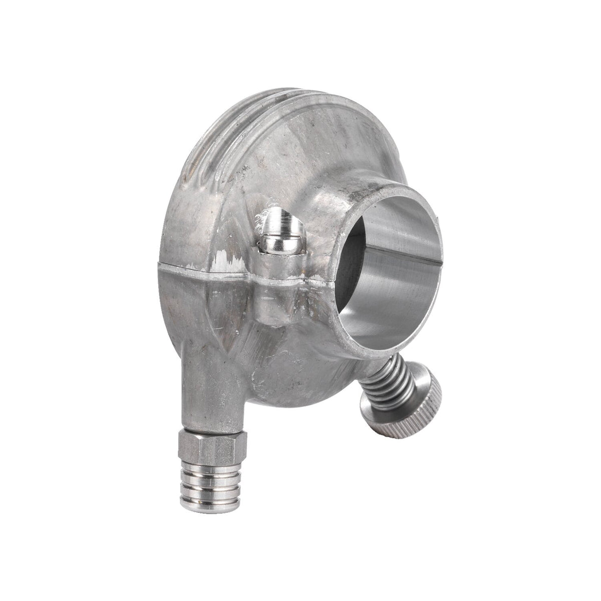 Kustom Tech K-Tech 1" Deluxe throttle housing - Raw aluminum