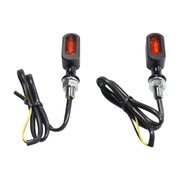 MCS Fastline LED turn signal set - Black amber lens