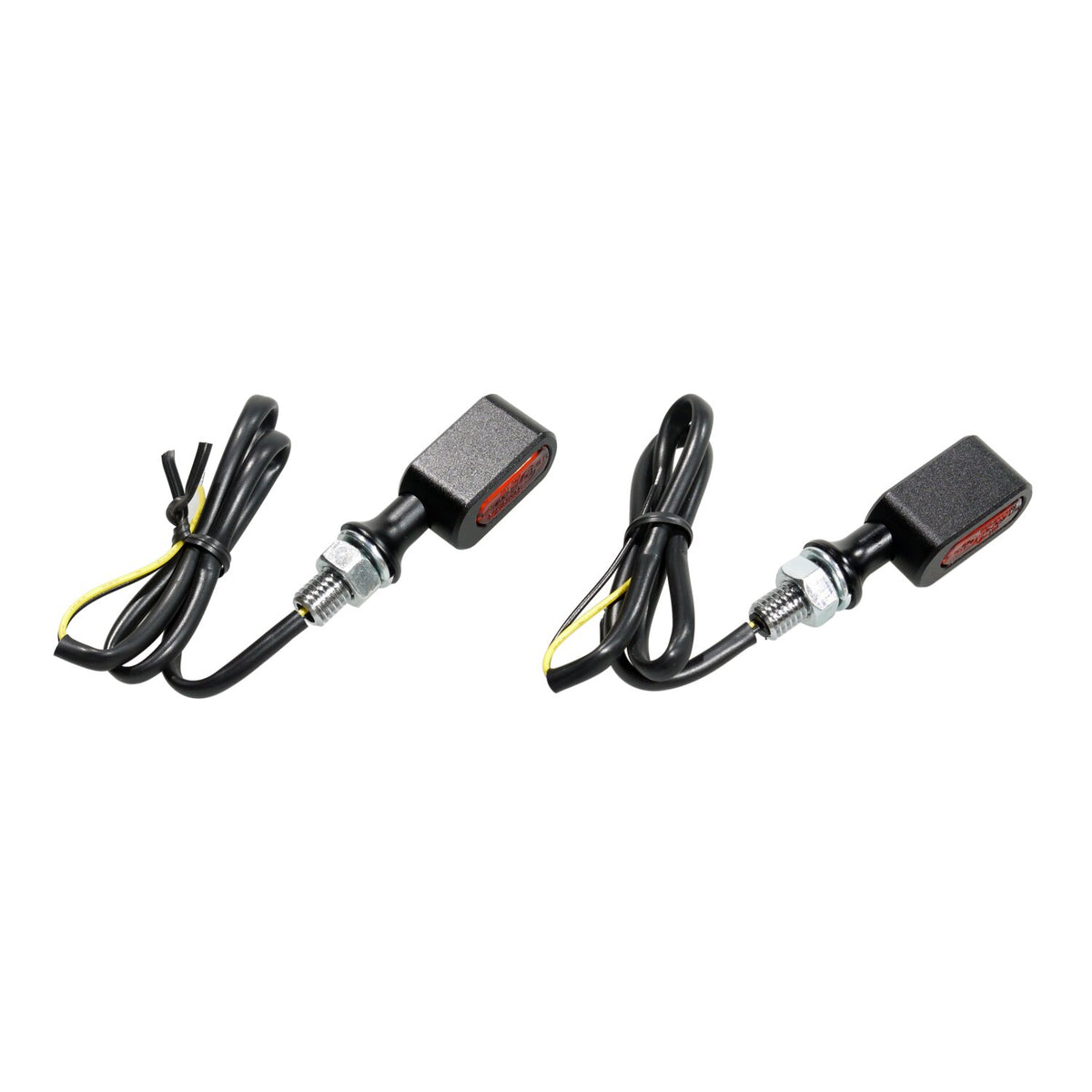 MCS Fastline LED 3-1 taillight/turn signals - Black/amber lens