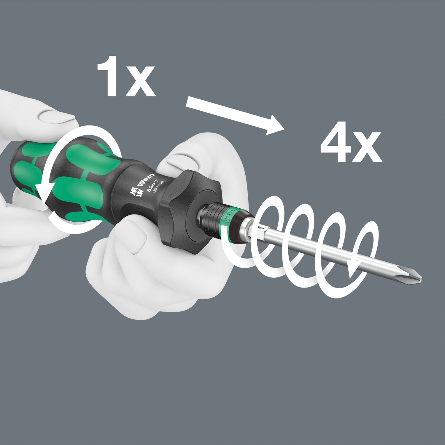Wera Kraftform kompakt turbo 1 - 19-pc bit set