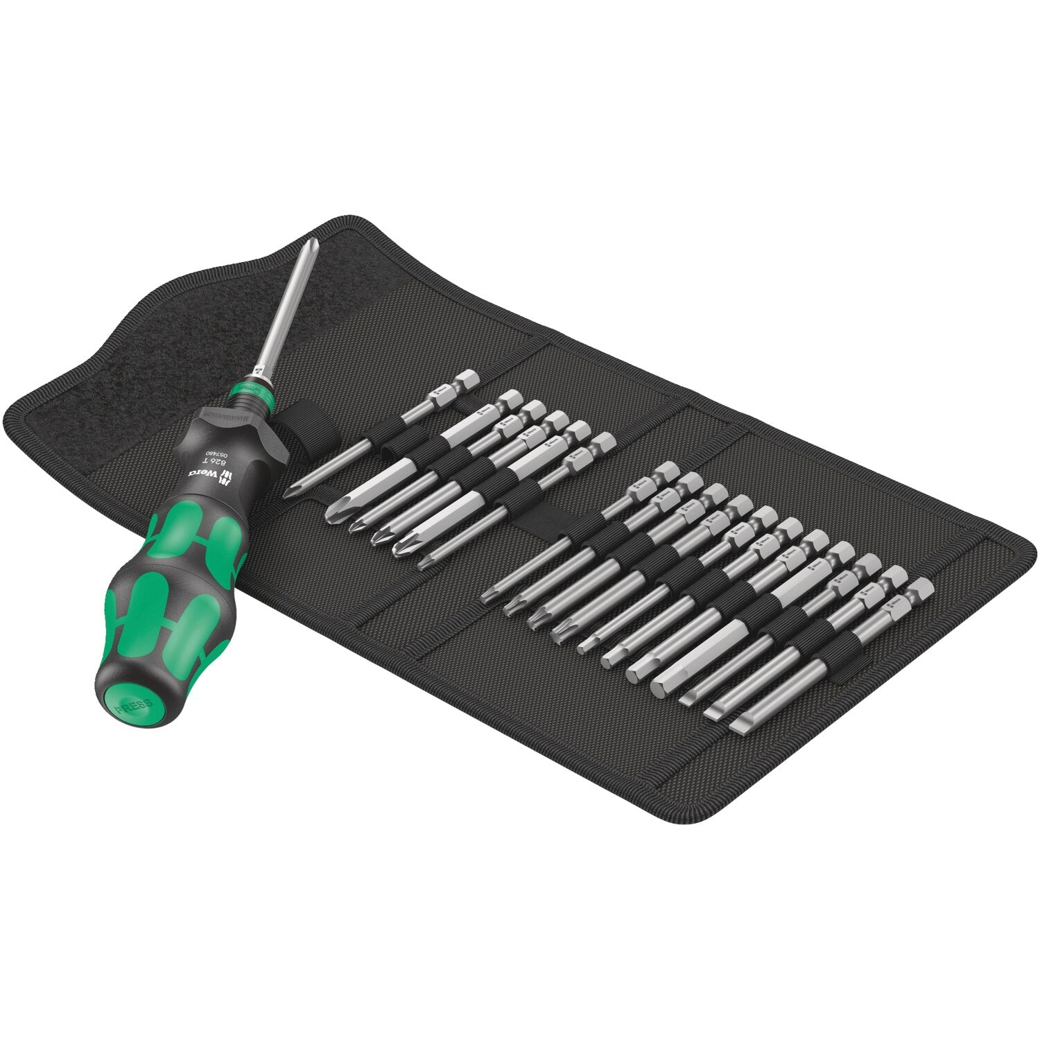 Wera Kraftform kompakt turbo 1 - 19-pc bit set