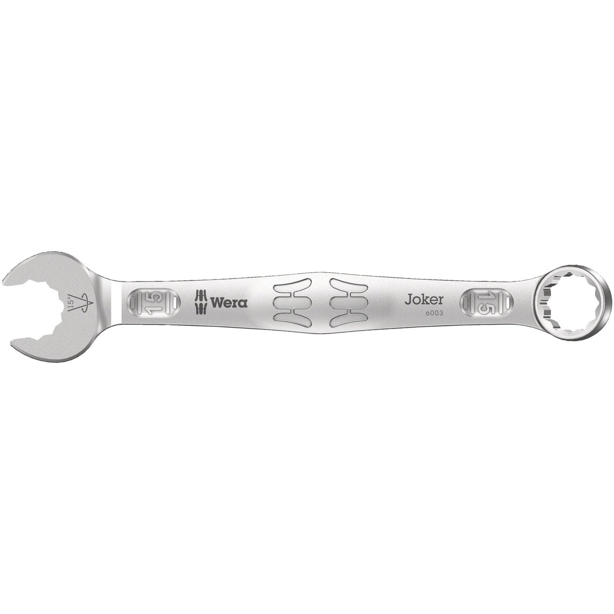 Wera wrenches open/box end 15mm Joker 6003 series metric