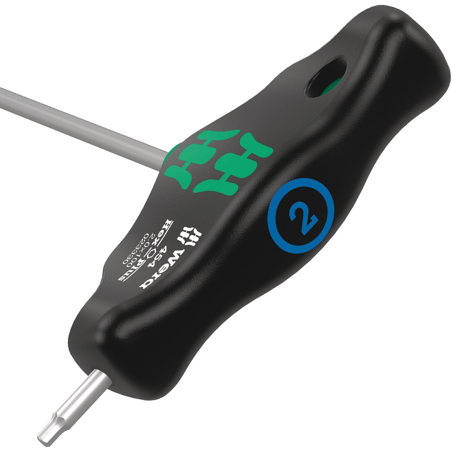 Wera T-handle hexdriver series 454 size 2