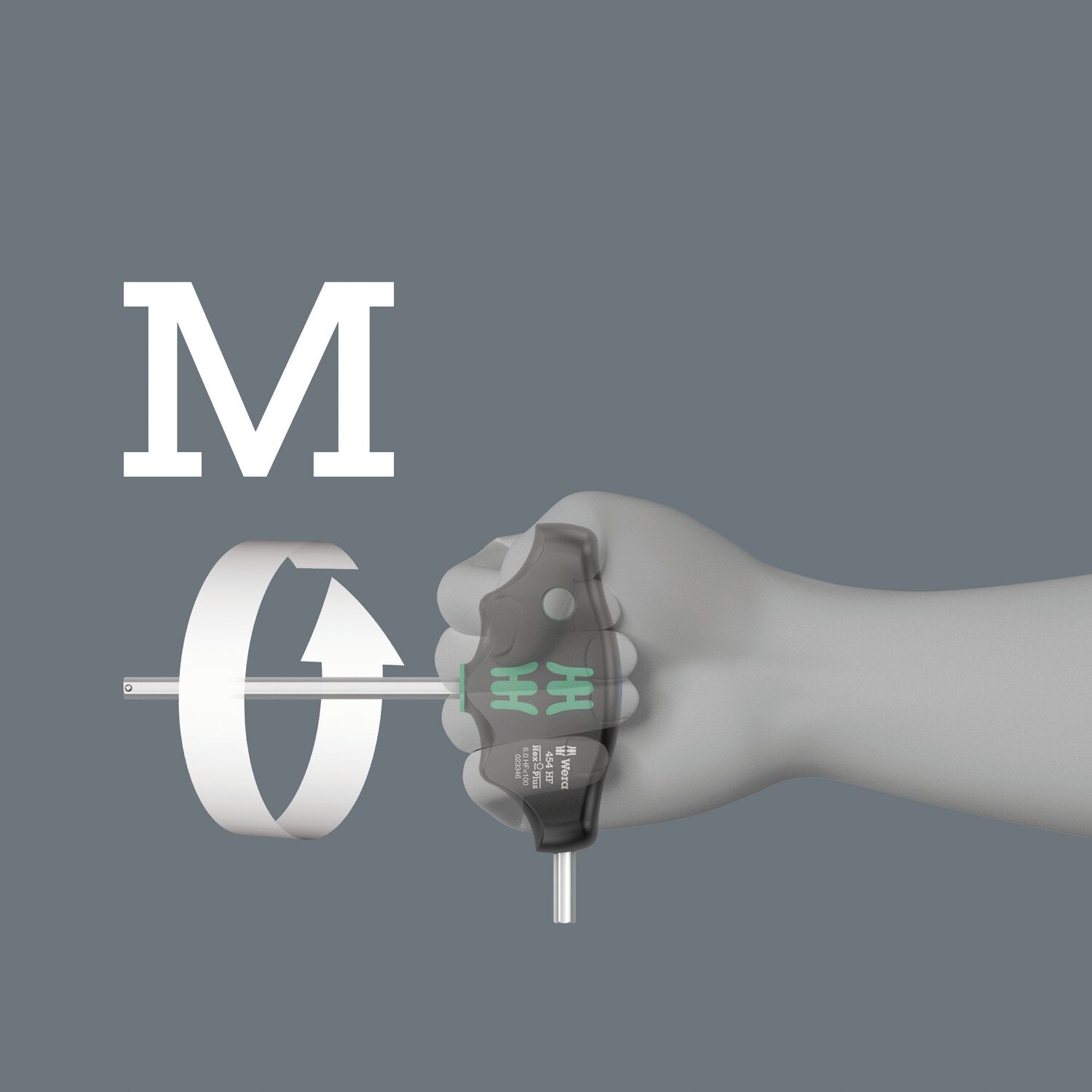 Wera HF T-handle TX25 Torx® driver series 467