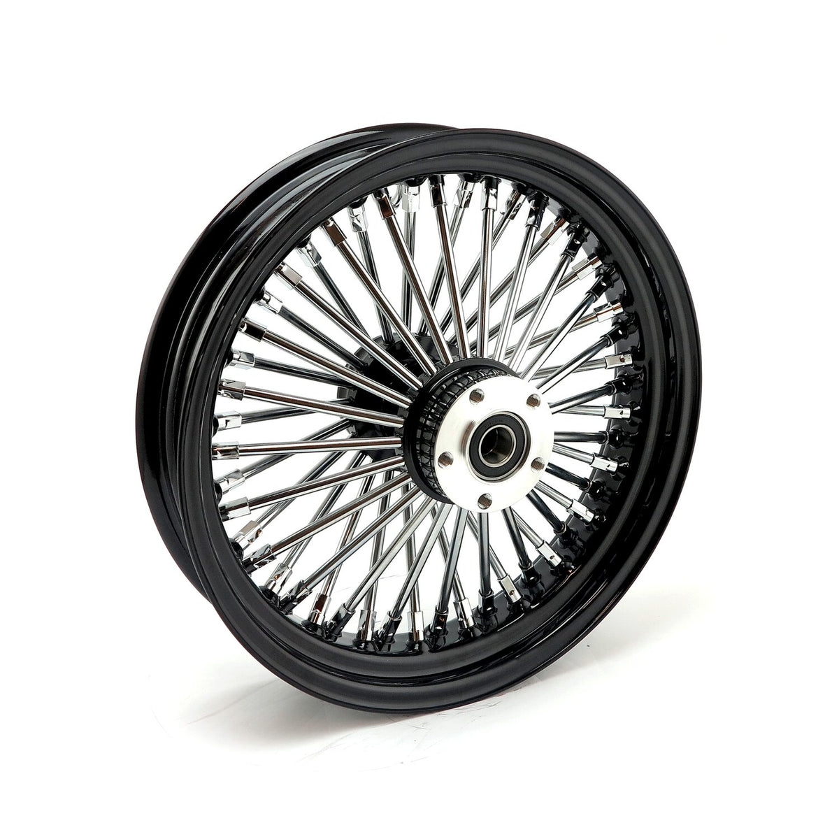 MCS radial 48 fat spoke rear wheel 3.50 x 16 black